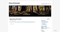 Desktop Screenshot of chessdownload.wordpress.com