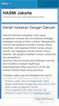 Mobile Screenshot of hasmijaksel.wordpress.com