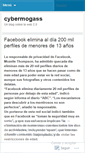 Mobile Screenshot of cybermogass.wordpress.com