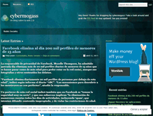 Tablet Screenshot of cybermogass.wordpress.com