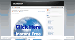 Desktop Screenshot of freecallworldwide.wordpress.com