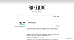 Desktop Screenshot of 365bike.wordpress.com