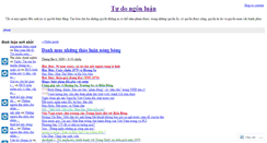 Desktop Screenshot of dantocdanchu.wordpress.com