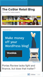 Mobile Screenshot of costarretail.wordpress.com