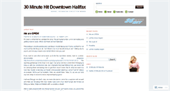 Desktop Screenshot of 30minutehithalifax.wordpress.com