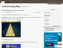 Tablet Screenshot of casualgamingblog.wordpress.com