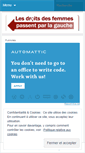 Mobile Screenshot of lesdroitsdesfemmespassentparlagauche.wordpress.com