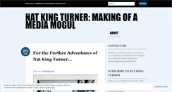 Desktop Screenshot of natkingturner.wordpress.com