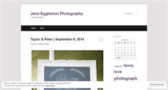 Desktop Screenshot of jennegglestonphotography.wordpress.com