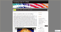 Desktop Screenshot of collegetuitioncosts.wordpress.com