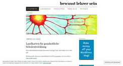 Desktop Screenshot of praesenzinderschule.wordpress.com