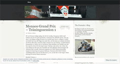 Desktop Screenshot of formel1blogg.wordpress.com