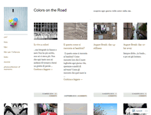 Tablet Screenshot of colorsontheroad.wordpress.com