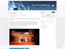 Tablet Screenshot of haugalandvgs.wordpress.com
