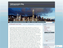 Tablet Screenshot of binchengoesasia.wordpress.com