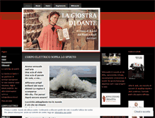 Tablet Screenshot of lagiostradidante.wordpress.com
