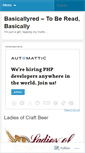 Mobile Screenshot of basicallyread.wordpress.com