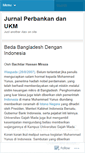 Mobile Screenshot of jurnalukm.wordpress.com