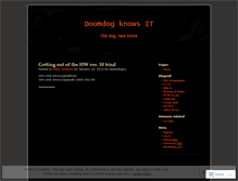 Tablet Screenshot of doomdogus.wordpress.com