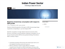 Tablet Screenshot of indiapower.wordpress.com