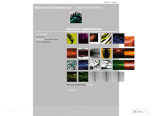 Tablet Screenshot of myecurve.wordpress.com