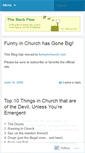 Mobile Screenshot of funnyinchurch.wordpress.com