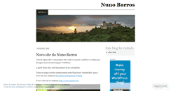 Desktop Screenshot of nunobarros.wordpress.com