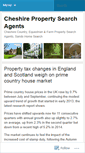 Mobile Screenshot of cheshirepropertysearchagents.wordpress.com