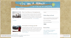 Desktop Screenshot of lifeonabranch.wordpress.com