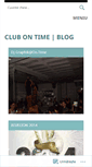 Mobile Screenshot of clubontime.wordpress.com