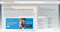 Desktop Screenshot of blazingcars.wordpress.com