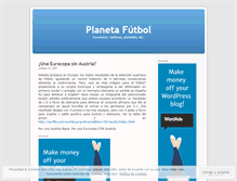 Tablet Screenshot of planetafutbol.wordpress.com