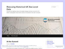 Tablet Screenshot of historicsealevel.wordpress.com