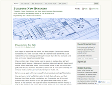 Tablet Screenshot of constructionmarketconsultants.wordpress.com