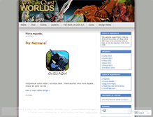 Tablet Screenshot of godsofaqw.wordpress.com