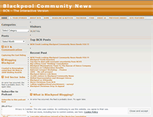 Tablet Screenshot of blackpoolcommunitynews.wordpress.com