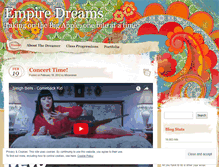 Tablet Screenshot of empiredreams.wordpress.com