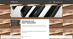 Desktop Screenshot of insidescoops.wordpress.com