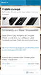 Mobile Screenshot of insidescoops.wordpress.com