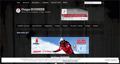 Desktop Screenshot of guiguiroussier.wordpress.com