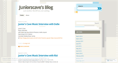 Desktop Screenshot of juniorscave.wordpress.com