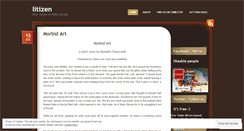 Desktop Screenshot of litizen.wordpress.com