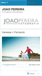 Mobile Screenshot of joaopereirafotografia.wordpress.com