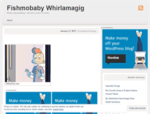 Tablet Screenshot of fishmobabywhirlamagig.wordpress.com