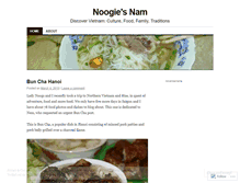 Tablet Screenshot of noogiesnam.wordpress.com