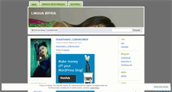 Desktop Screenshot of linguabifida.wordpress.com