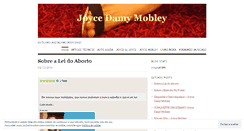 Desktop Screenshot of joycemobley.wordpress.com