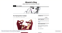 Desktop Screenshot of mixamix.wordpress.com