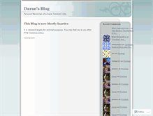 Tablet Screenshot of cddaran.wordpress.com