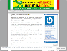 Tablet Screenshot of miwebmilusos.wordpress.com